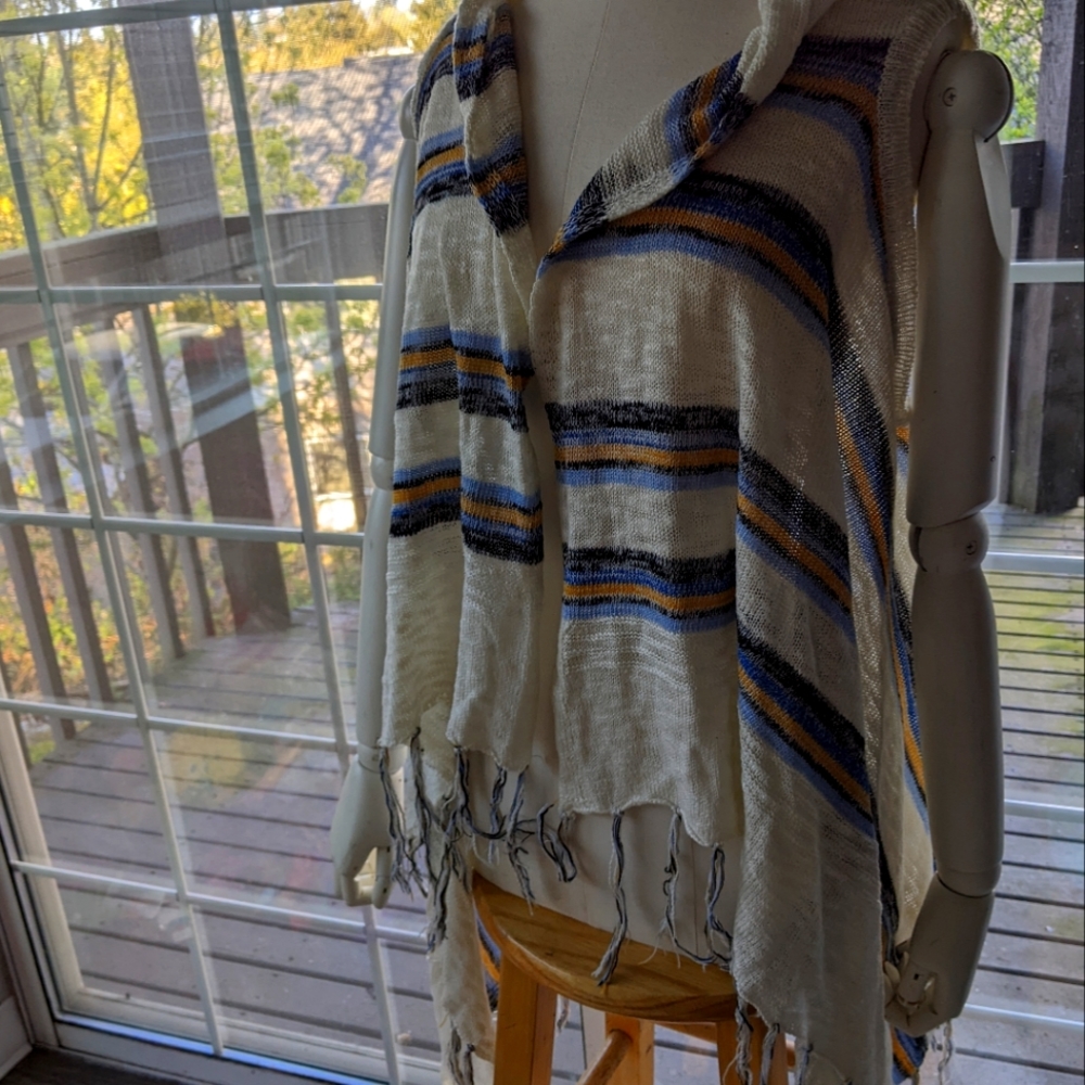 TCEC Wrap Tassel vest